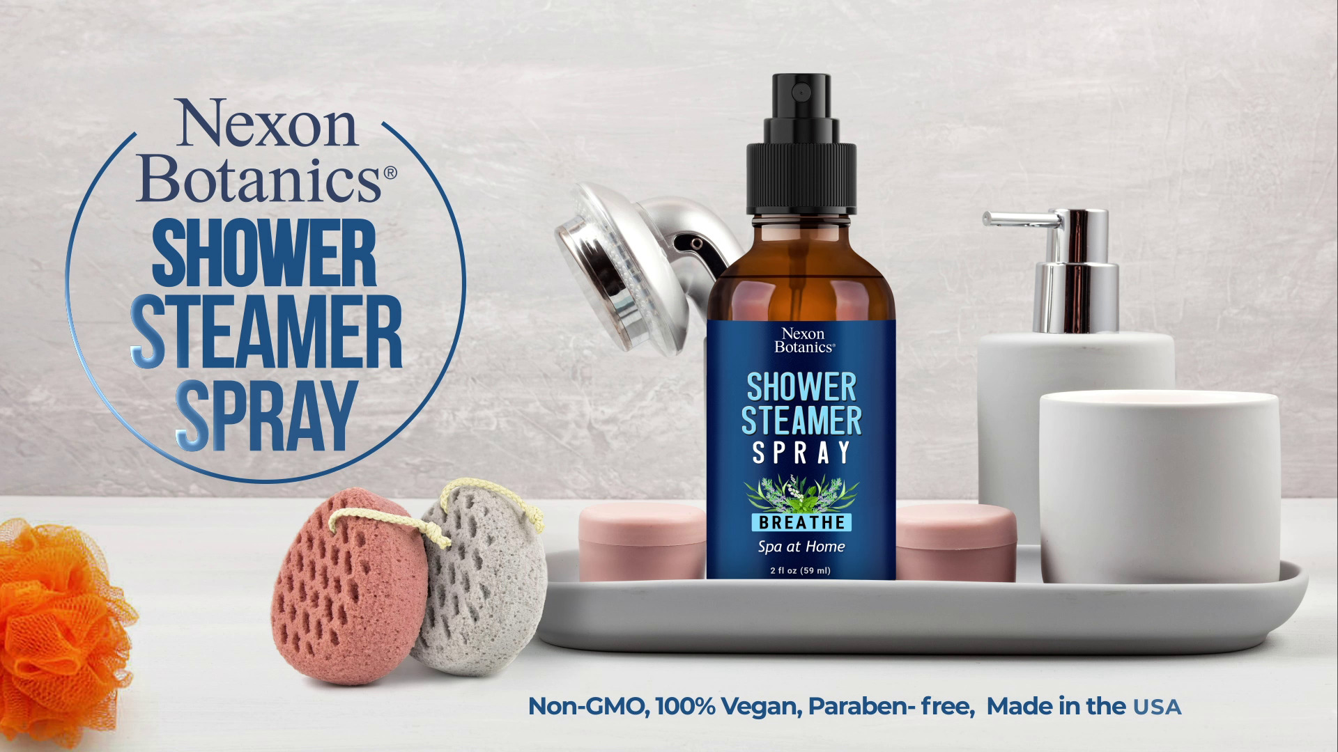 Amazon.com: Breathe Shower Steamer Spray 2 fl oz - Aromatherapy